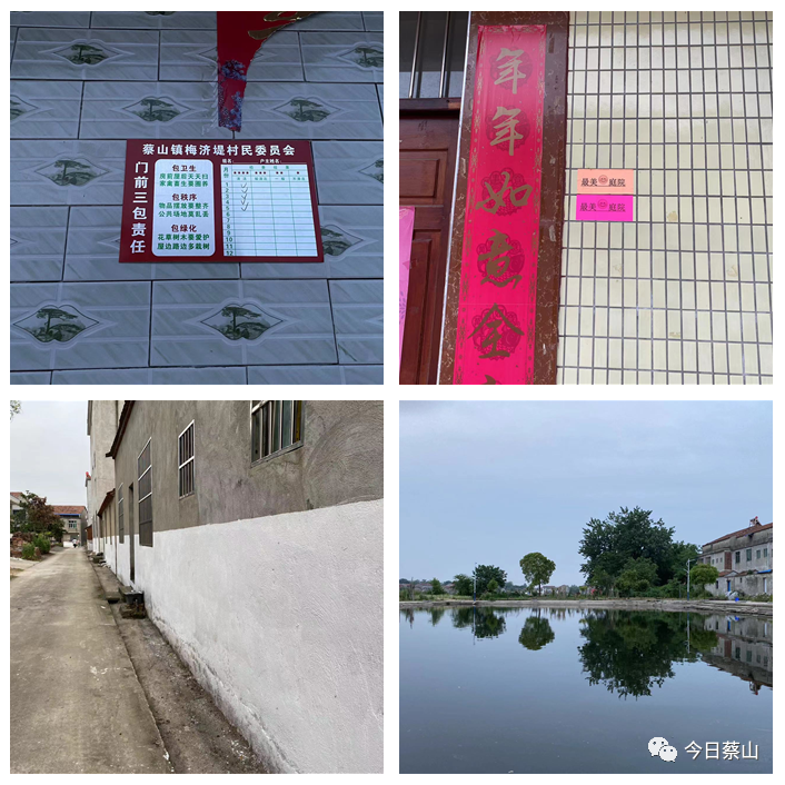 一路看,一路评,蔡山镇以开展人居环境整治拉练促落实!_云上黄梅