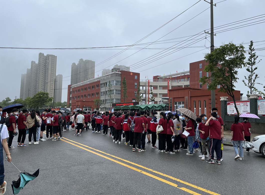 今日开考黄梅县21186名考生参加2022年中考