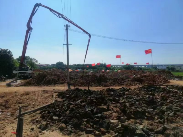 黄梅县城三环施工进展图片