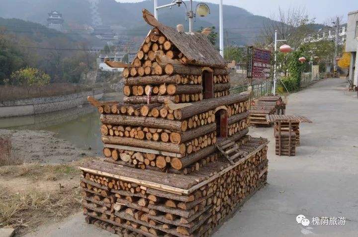 这群孝昌人太牛了硬是把柴火堆玩成了艺术品