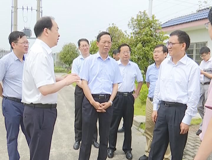 省委财经办(农办)副主任章新国,孝感市副市长张志敏