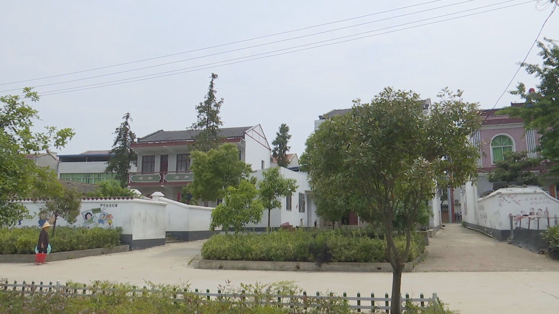 云梦伍洛镇青春村积极推进美丽乡村建设