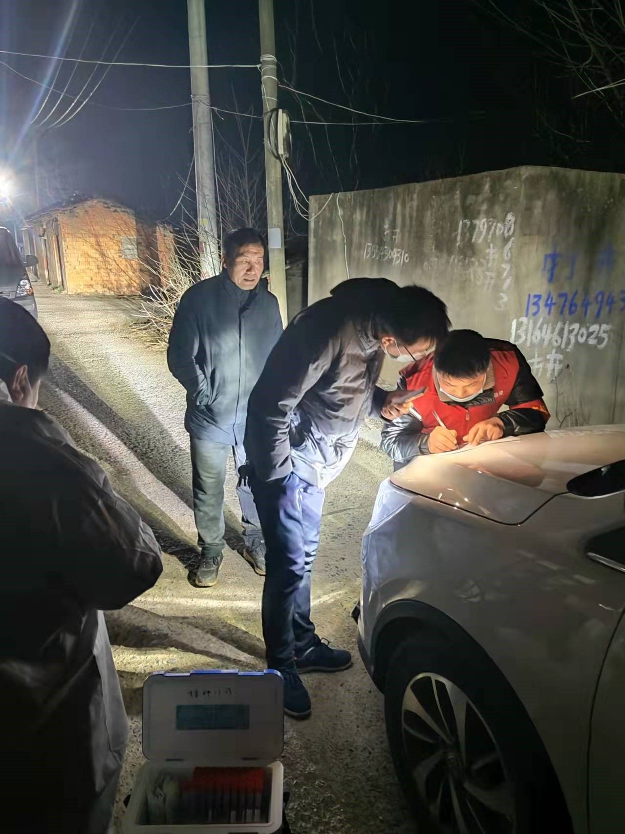 云梦县下辛店镇把牢疫情防线守护百姓平安