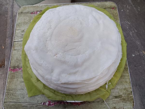 云梦人间烟火气寒冬豆皮香