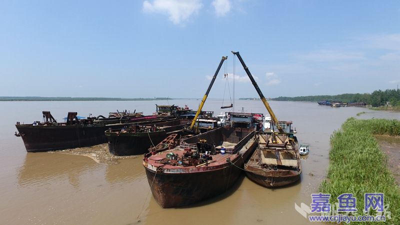 多部门协同打击长江非法采砂