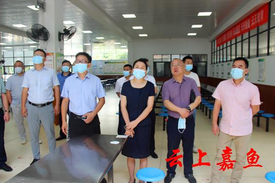 县领导检查国庆期间食品药品安全及常态化疫情防控工作_云上嘉鱼
