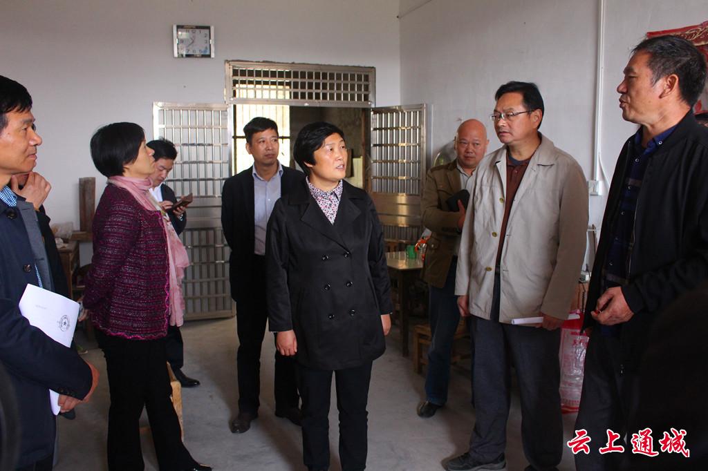 汪凡非来我县调研精准扶贫和高标准农田建设工作