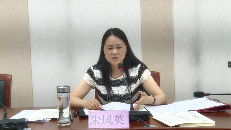 朱凤英说,各位代表能紧密结合实际畅所欲言,话题范围广,充分反映了