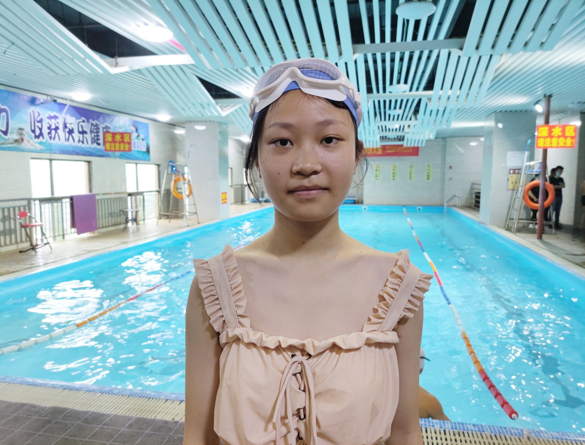 通城县隽水初中开展游泳课教学促进体教融合