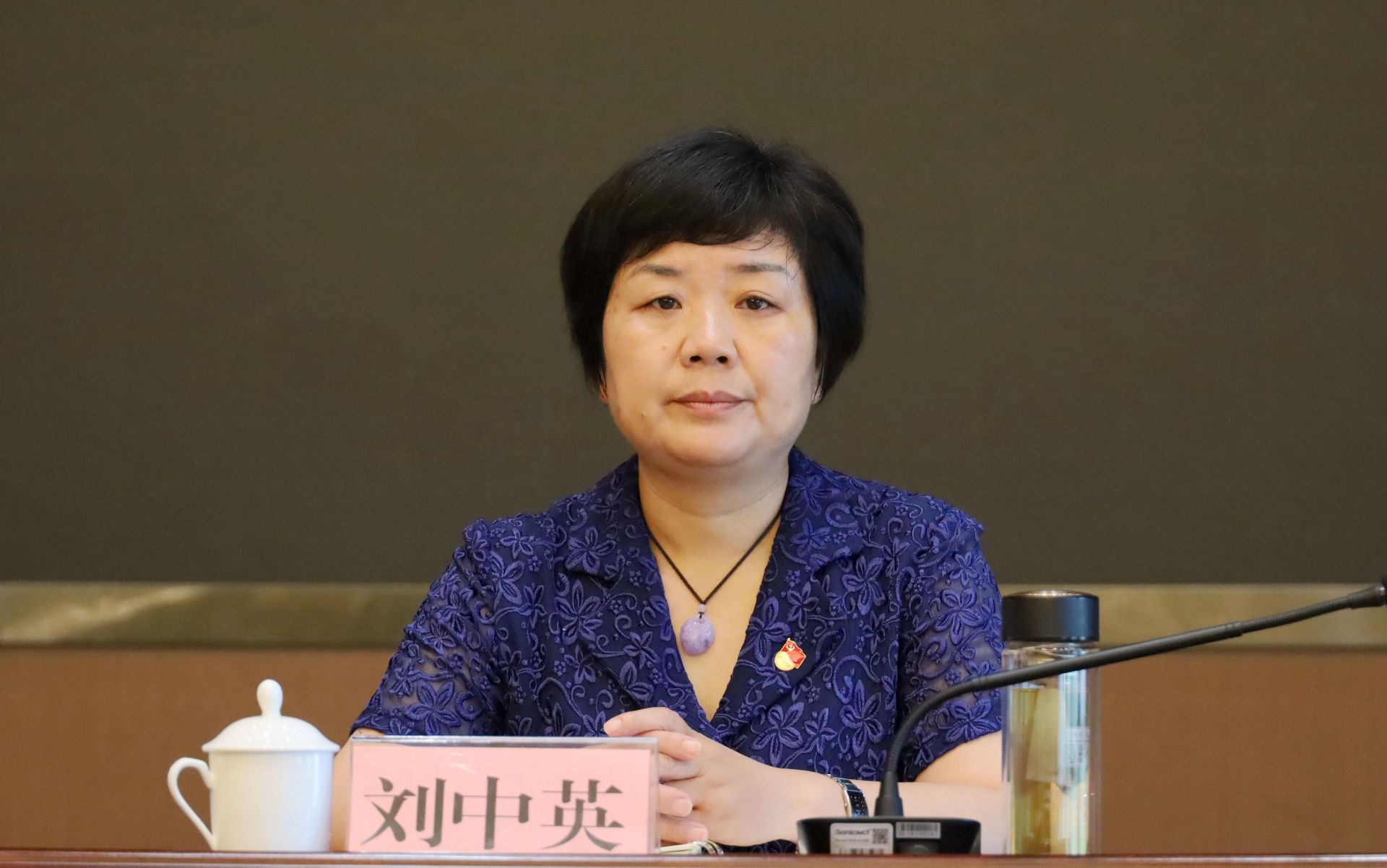 刘中英同志任中共通城县委书记