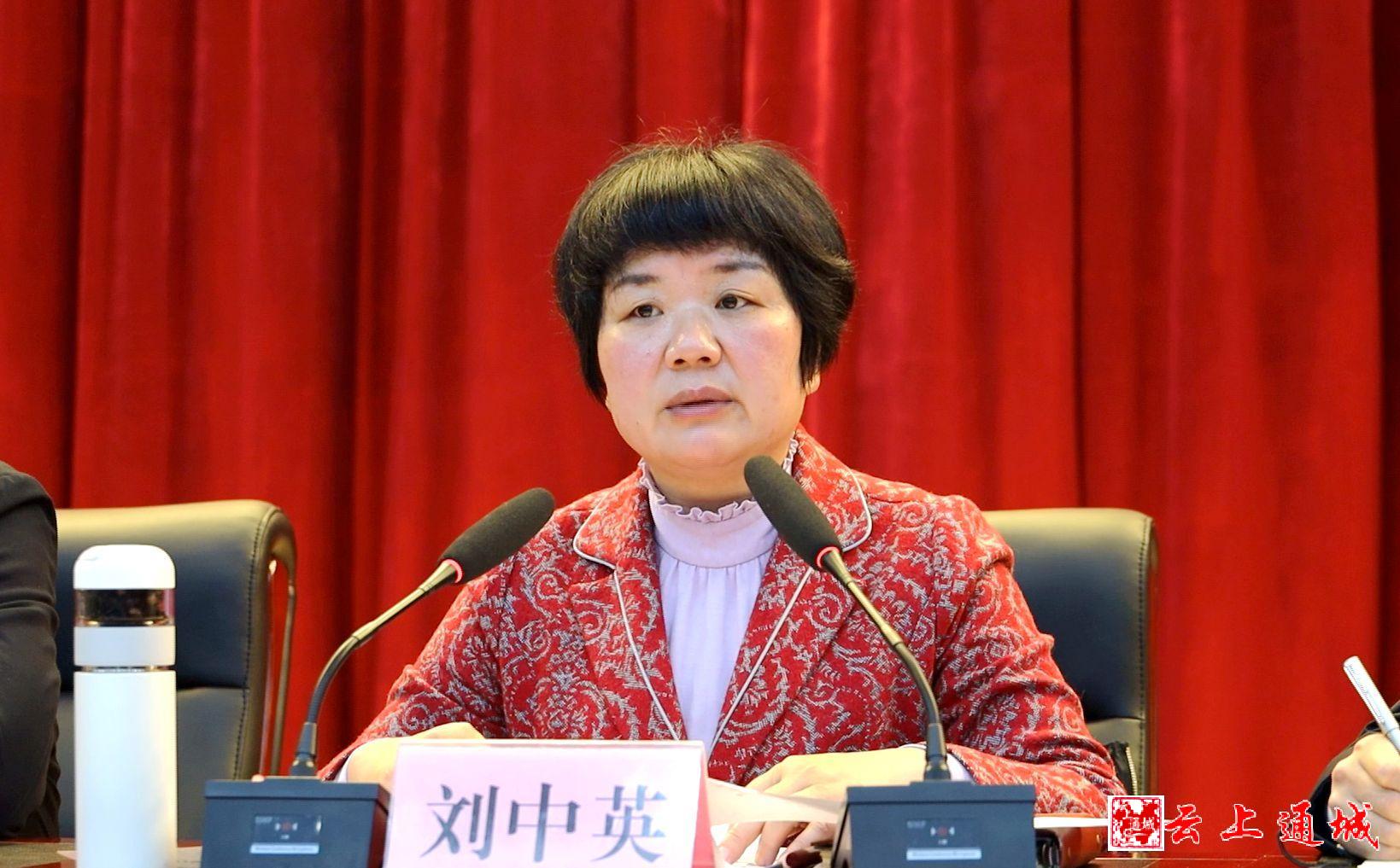 书记刘中英,县委副书记,县长杨修伟,县领导张胜,刘季平,刘波,阮仕林