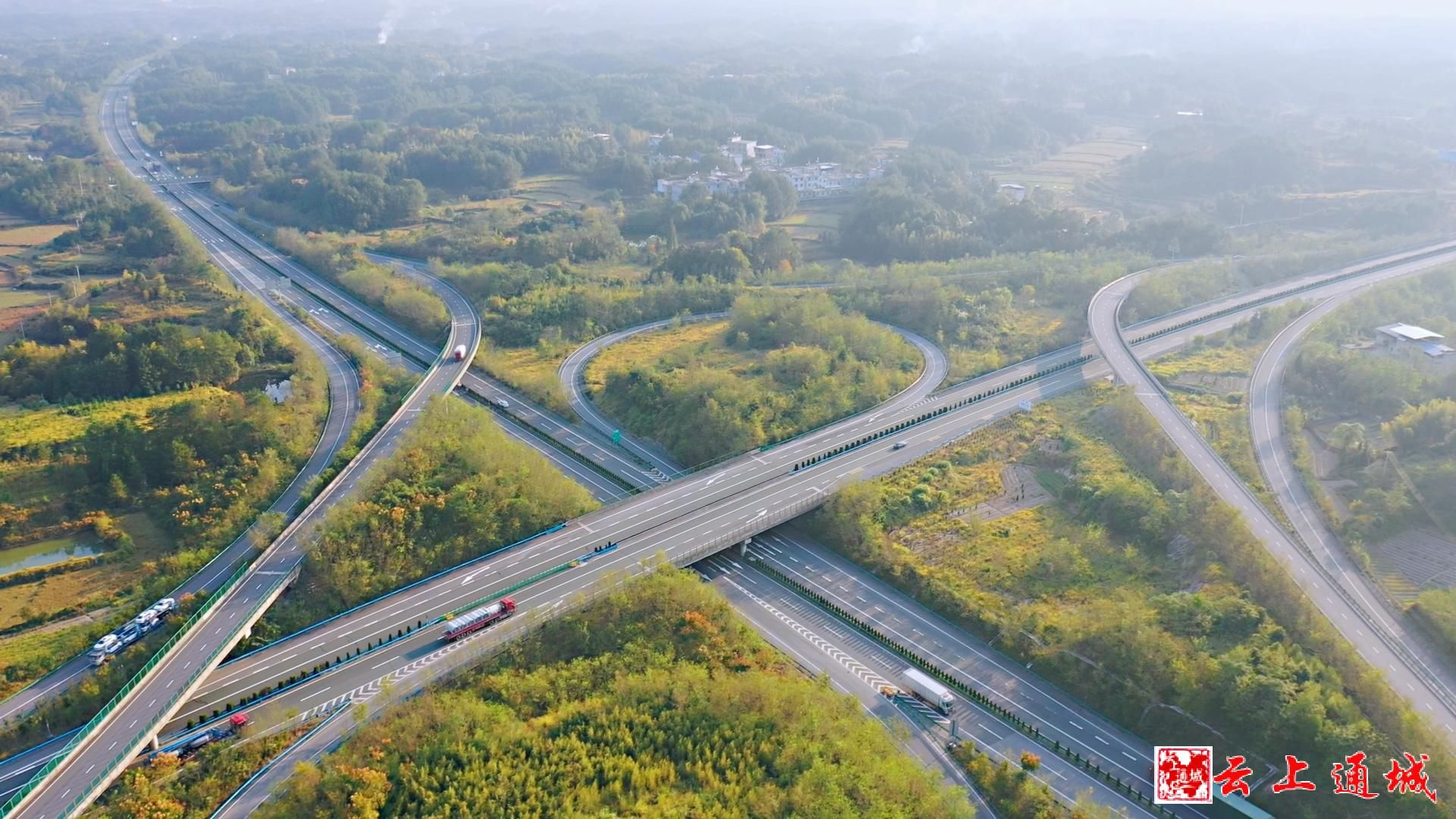 通渭至秦安高速公路图图片