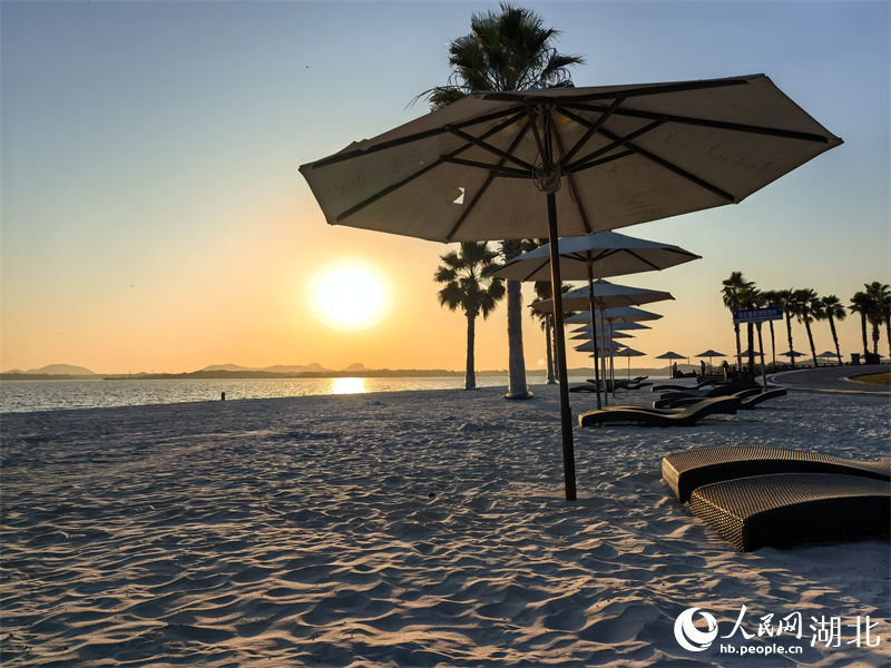 蜜泉湖度假区。人民网 周雯摄