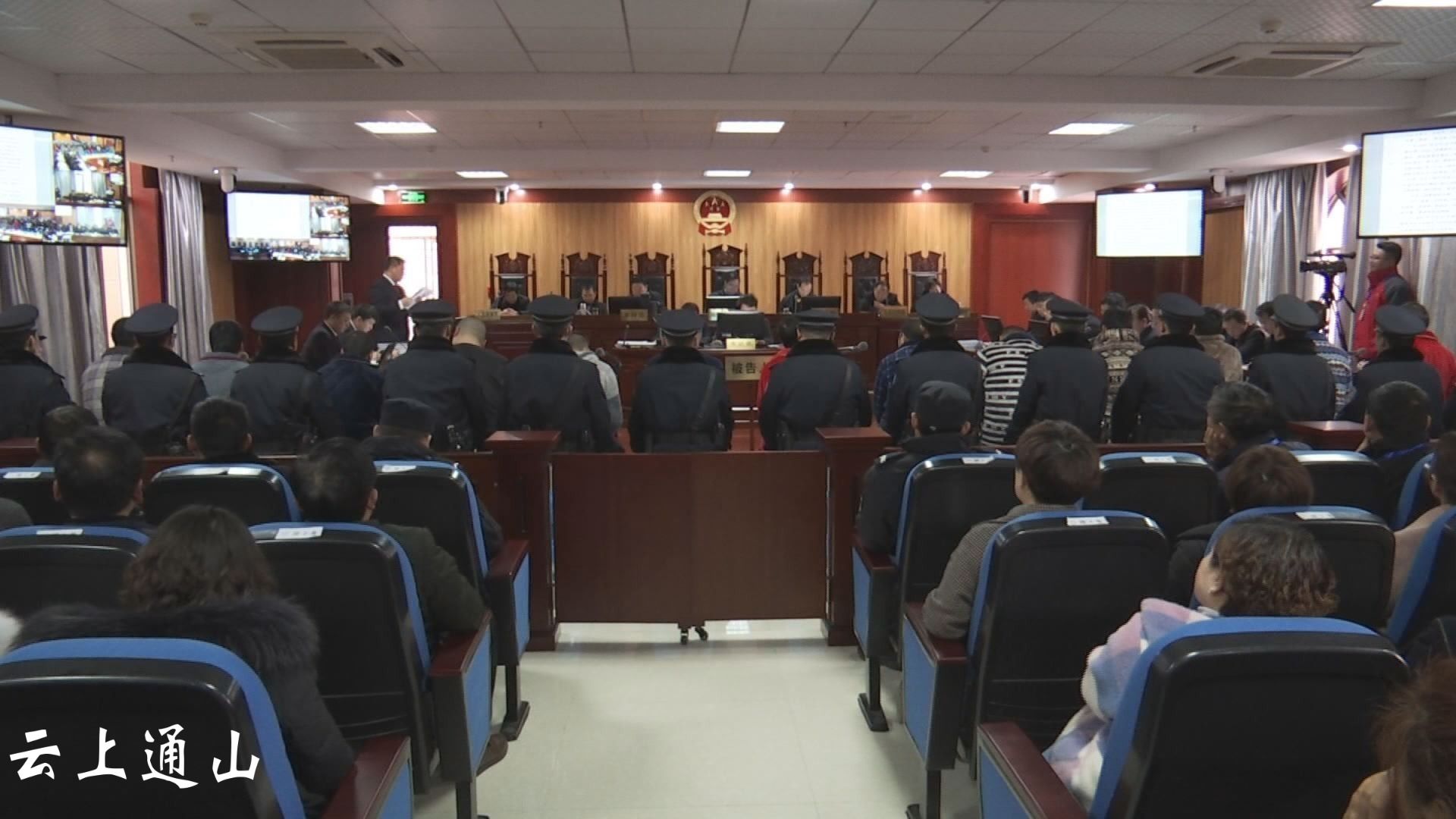 谭道兵等14人涉黑案完成一审庭审程序_云上通山