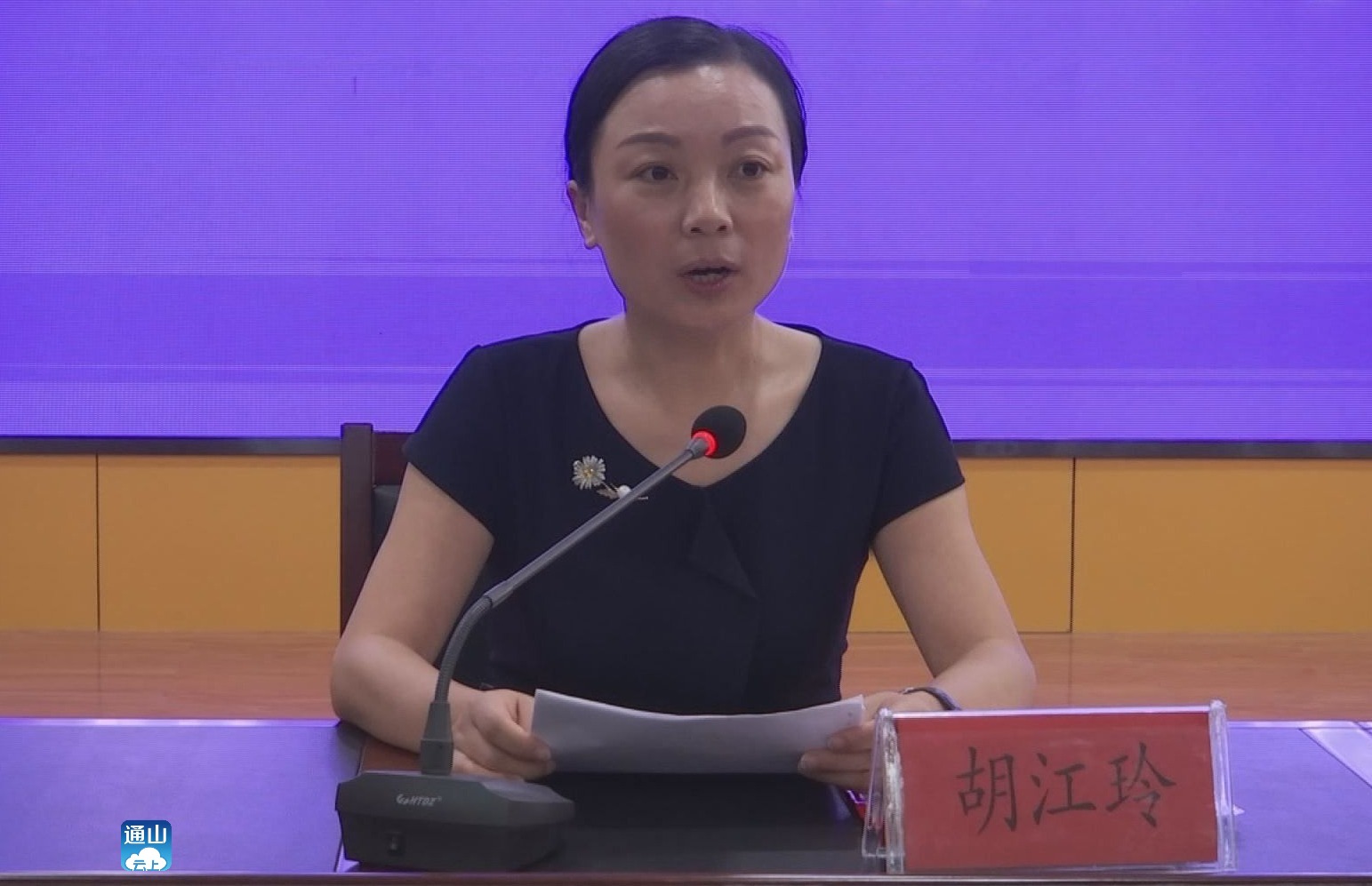 胡江玲表示,县法学会要全面把握角色定位和时代使命