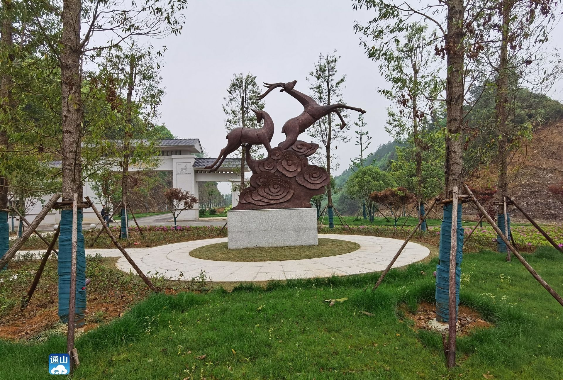 通山大竹村呦呦鹿鸣唱响脱贫欢歌