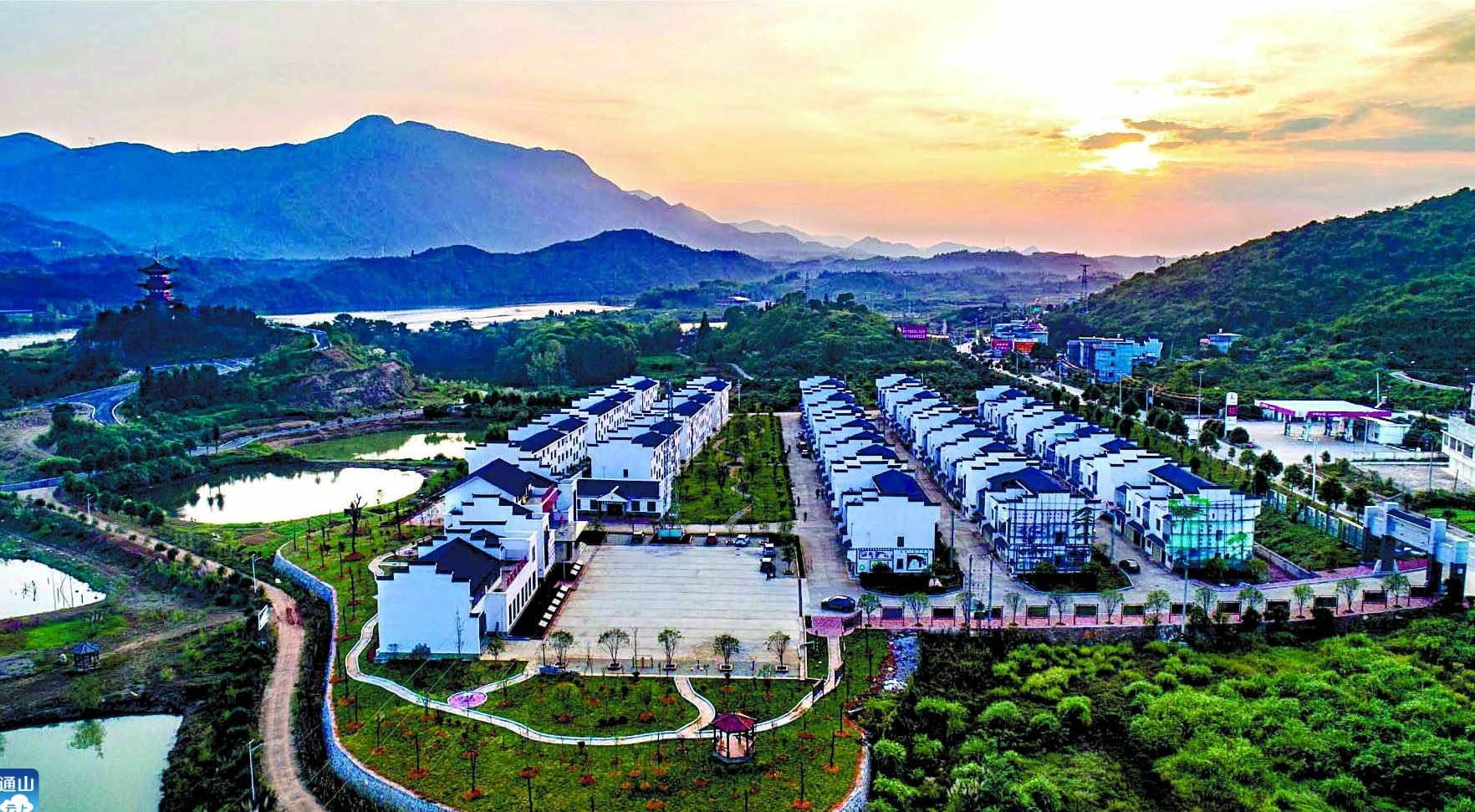 全域旅游看通山v视大畈镇着力农旅融合绘就全域旅游新画卷