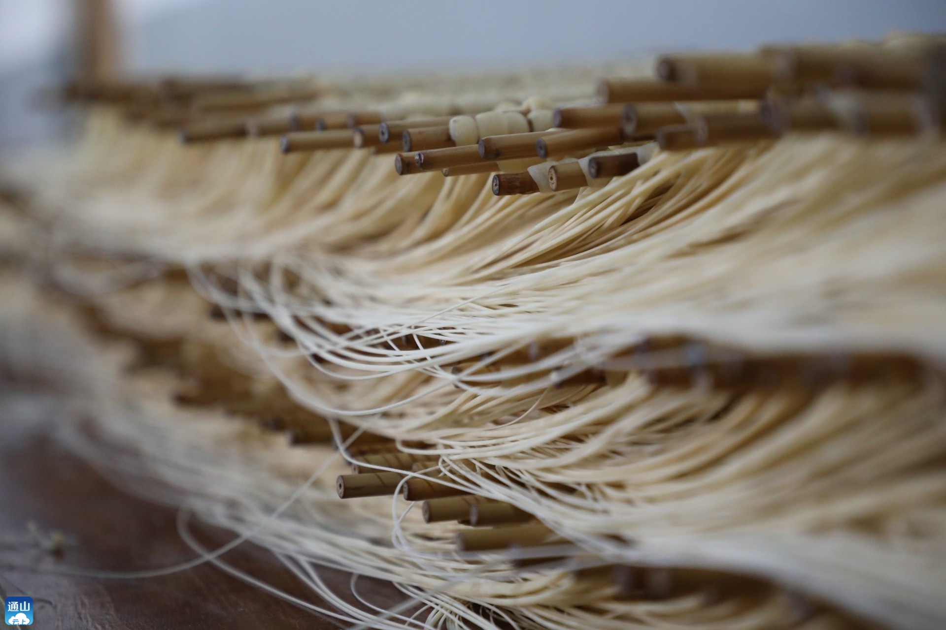 2016年,林旺家的"燕厦阿水纯手工油面"作坊升级为