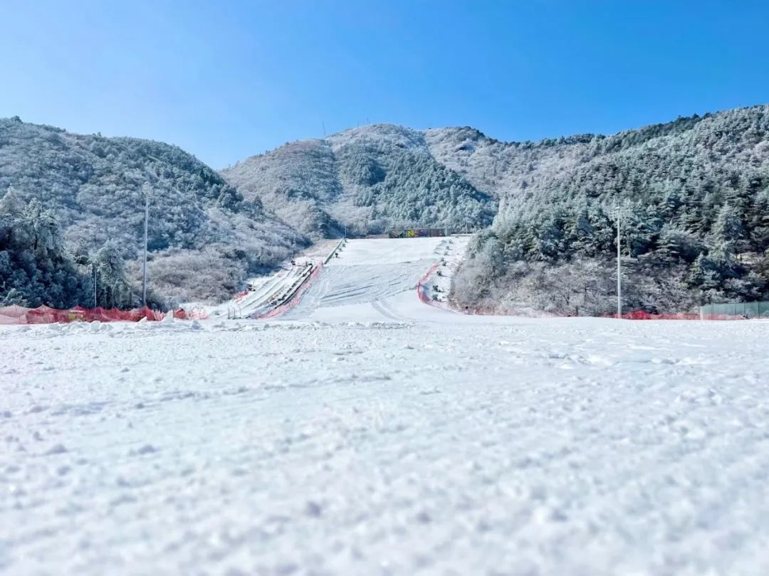 九台马鞍山滑雪场图片