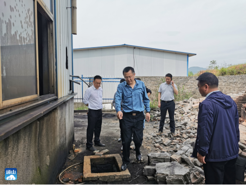 市生态环境局局长熊峰赴通山督办电视问政曝光环境问题整治