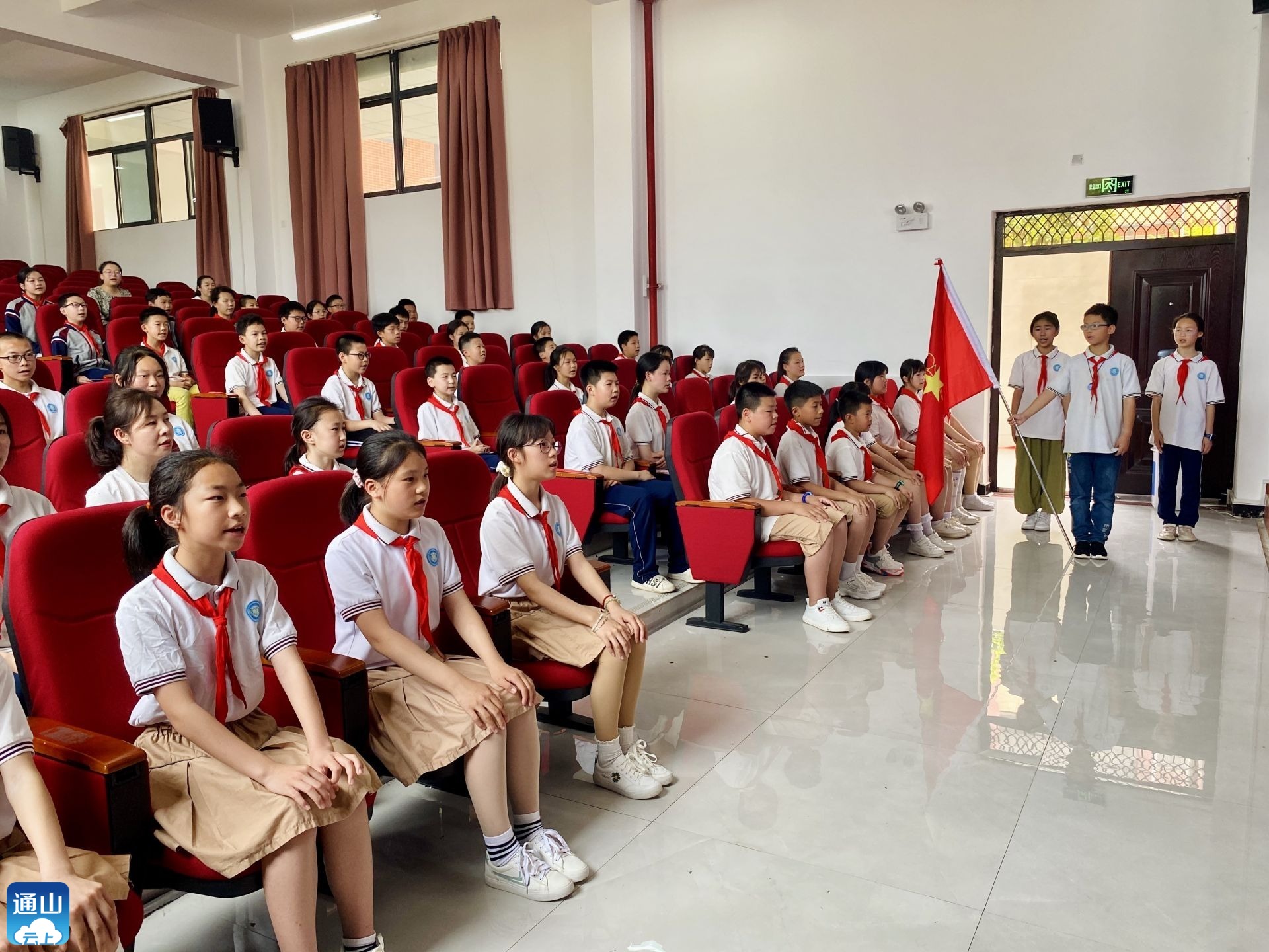 中国少年先锋队通山县迎宾路小学第三次代表大会胜利召开