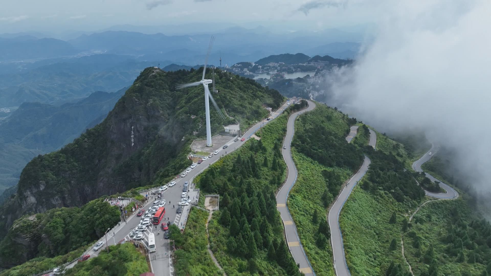 湖北咸宁九宫山景区图片