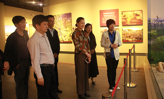 孝南区委常委宣传部长姚惠萍来我市考察宣传思想文化工作