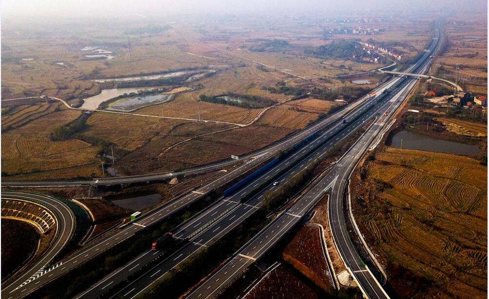 喜讯途经应城的孝洪高速公路s43开通营运啦