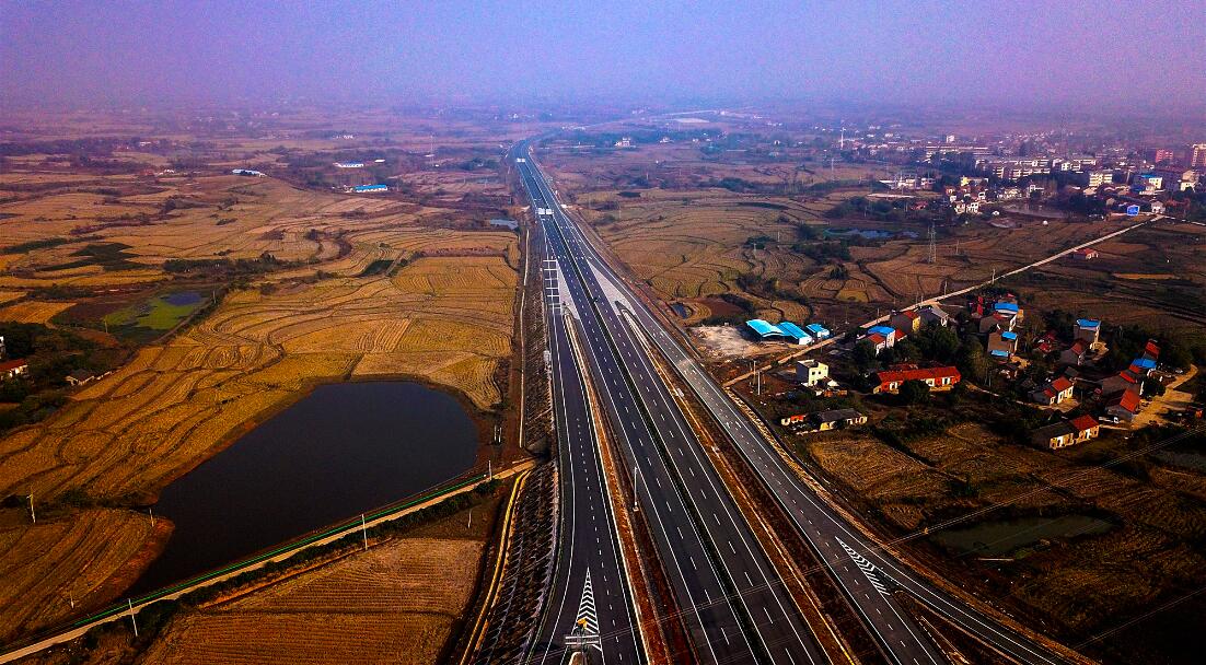 喜讯途经应城的孝洪高速公路s43开通营运啦