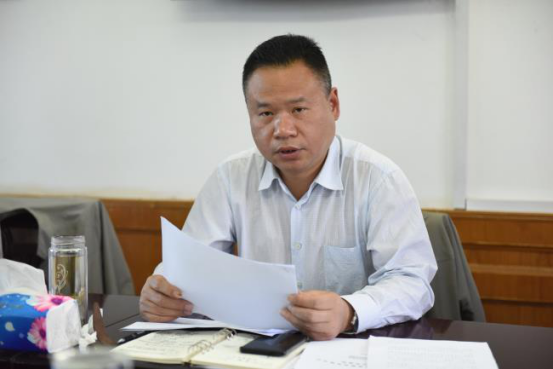 胡明刚听取全市项目建设和招商引资推进工作情况汇报