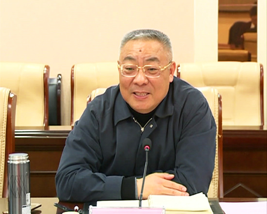 江斌出席会议并讲话江斌对李文震一行来赤壁市对接招商引智工作表示