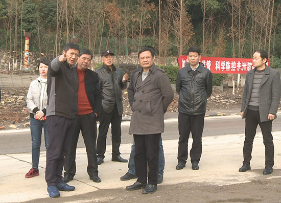 洪金虎,钱仕忠一行先后前往赤壁镇,柳山湖镇,黄盖湖镇,深入各镇干堤