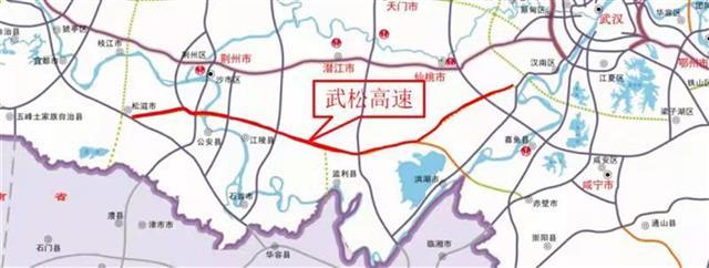 沿江高速路线图图片