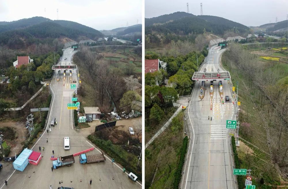 3月25日零时十分,一辆货车驶出京港澳高速孝感东出口.