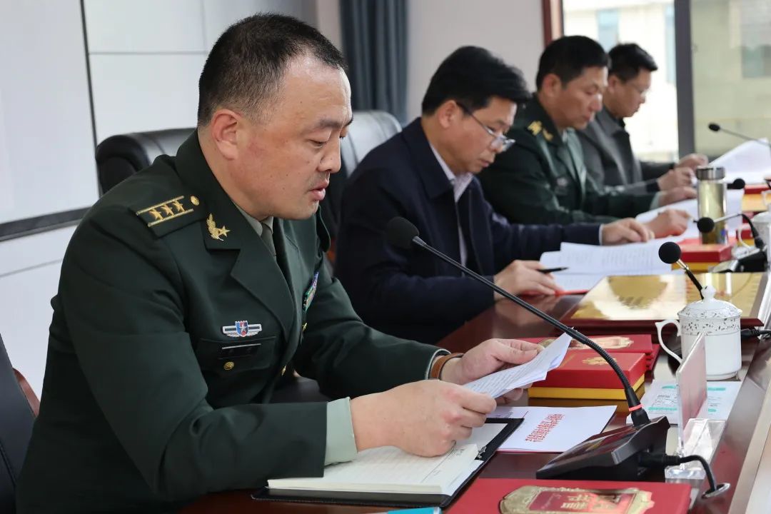 2021年度孝南区民兵工作会议召开