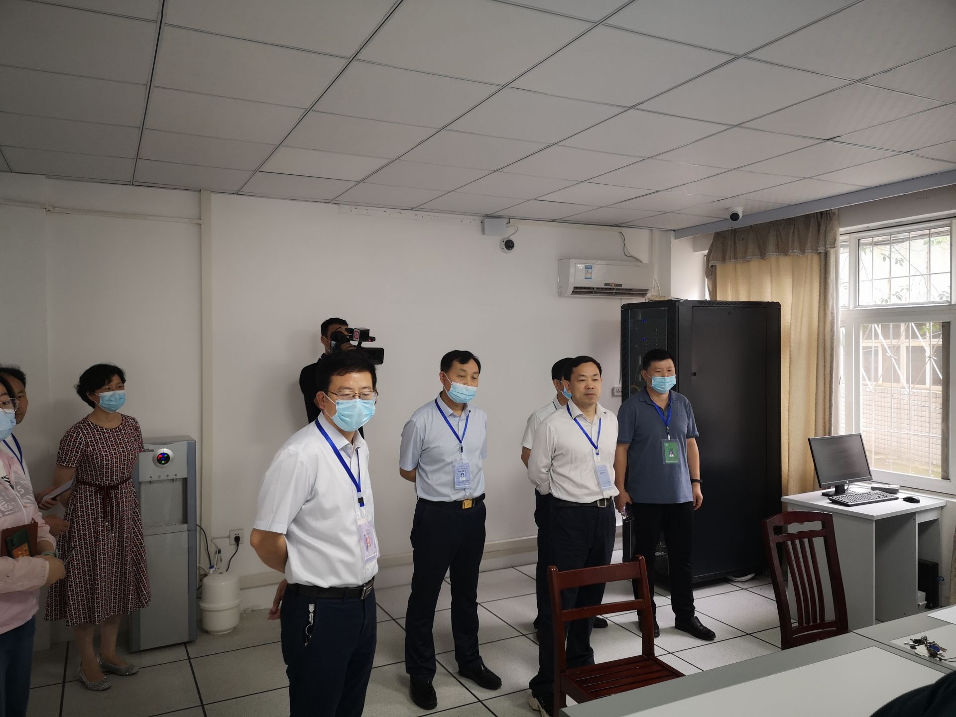 市领导巡视检查孝感城区中考考点