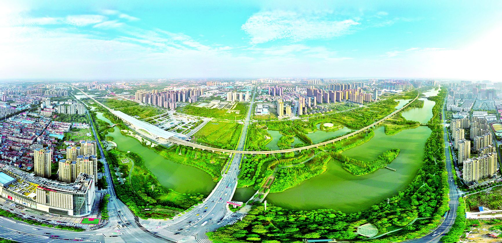 生态美景 满城绿林_云上孝感