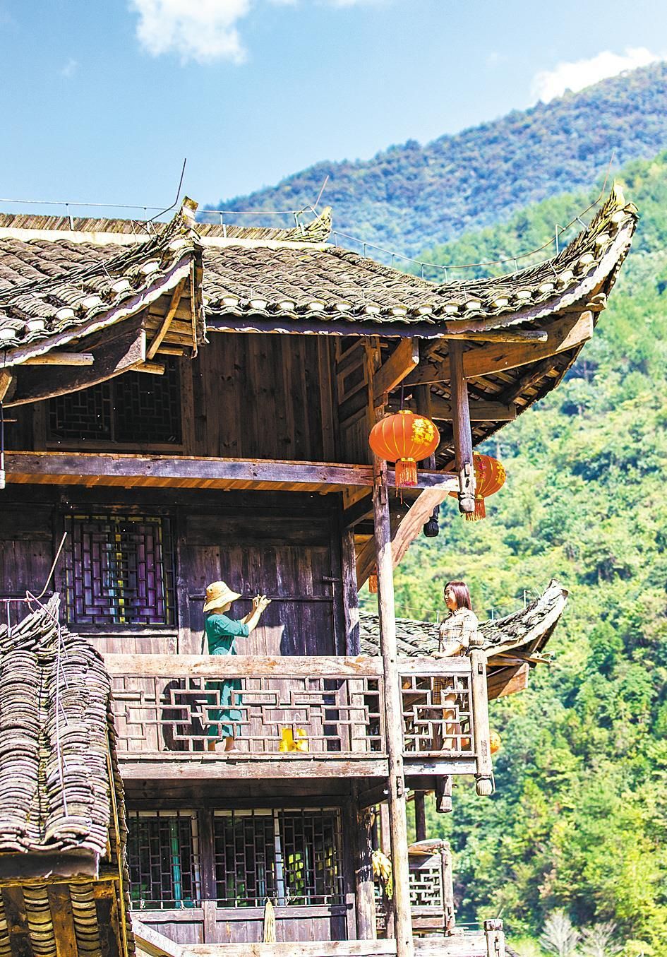 宣恩彭家寨土家族古吊脚楼群活化