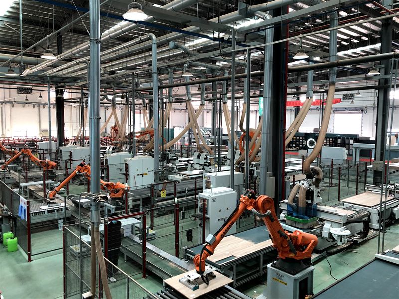 好莱客湖北汉川工业4.0制造基地.刘书畅摄