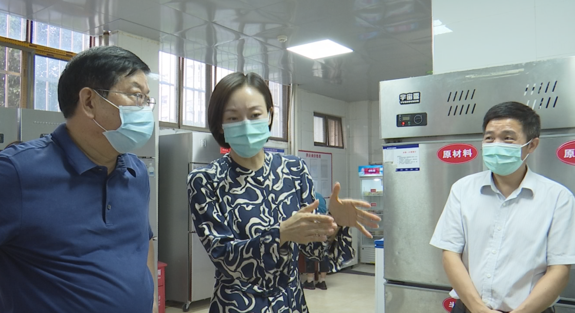 李丽调研食品安全和转供电专项整治工作_云上咸宁