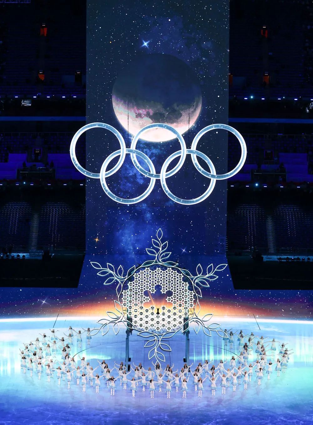 冬奥会开幕式照片素材图片