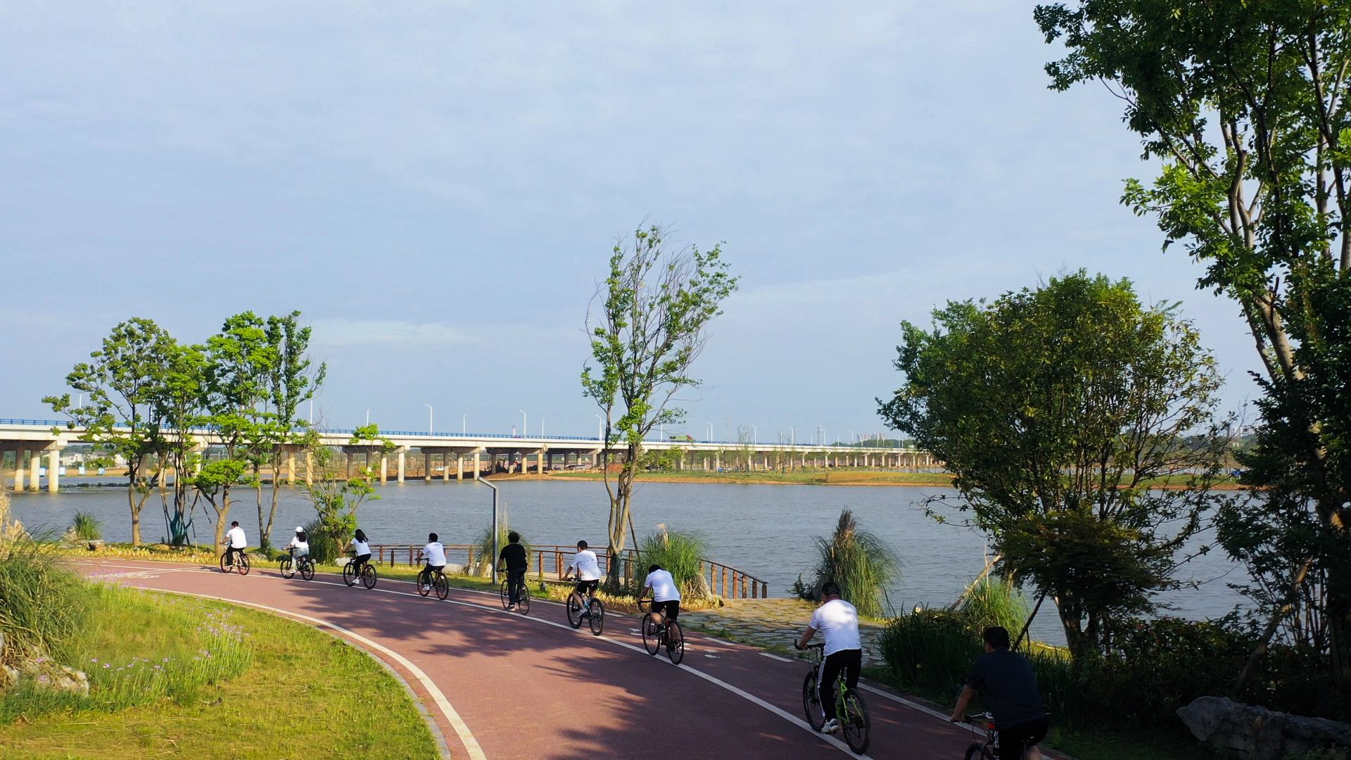 美图| 大洲湖生态建设示范区"娇容"初现_云上咸宁