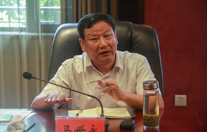 省巡查督导组来我市开展巡查督导