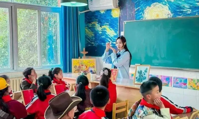 西藏一小学来潜交流研学