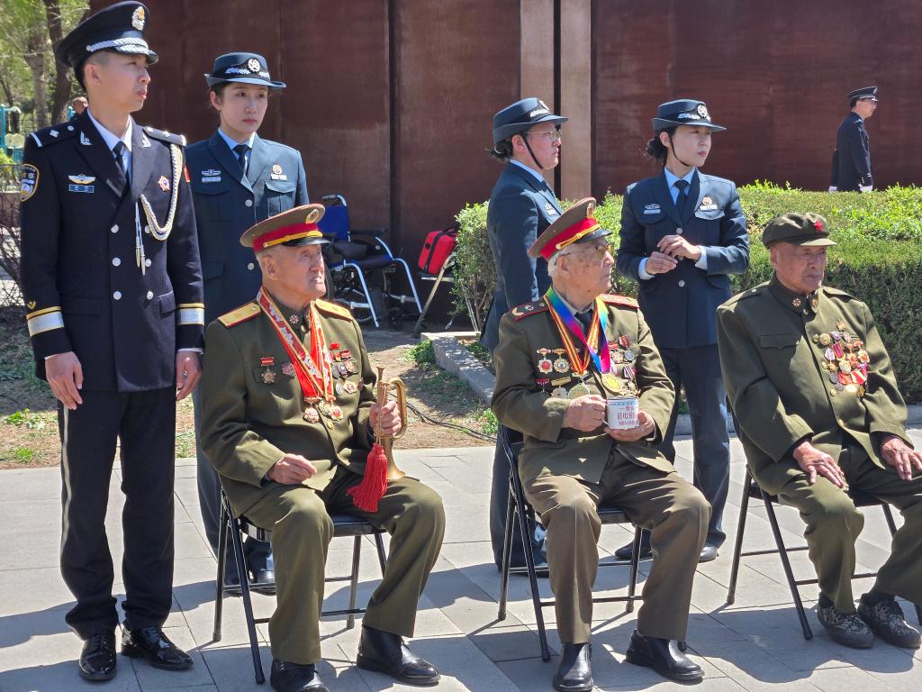 特写：声声如诉 英雄回家