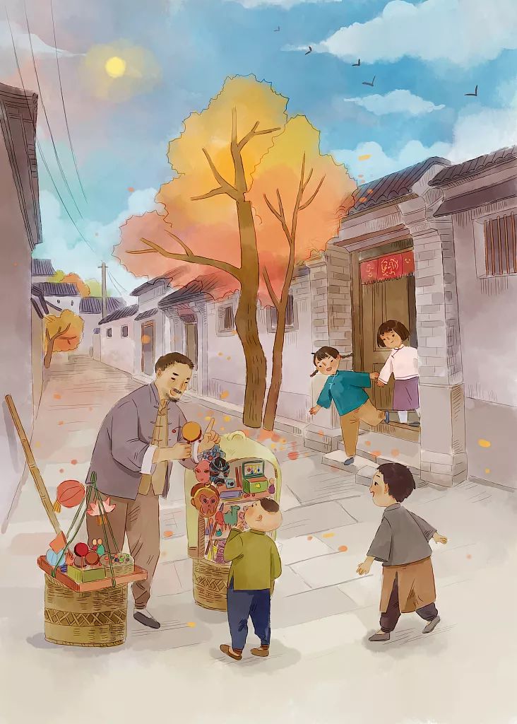 那童年的老巷子承载着生活的酸辣苦咸甜