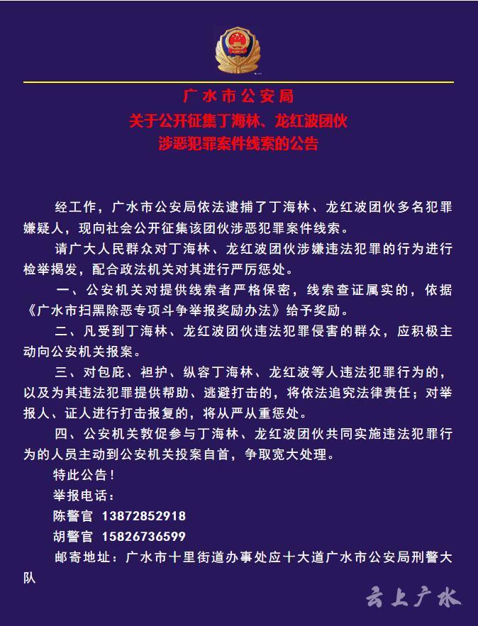 广水扫黑除恶名单图片图片