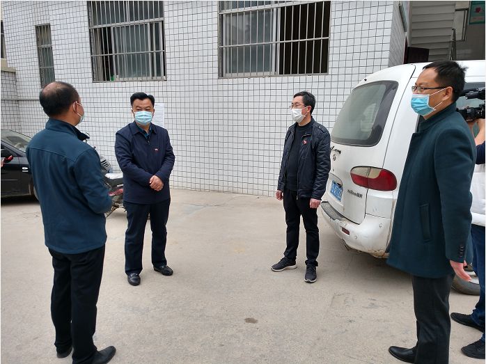 县领导到唐县镇检查指导疫情防控,复工复产工作_云上随县