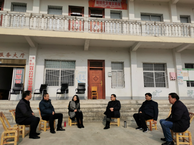 县政协领导到小林镇指导调研工作_云上随县