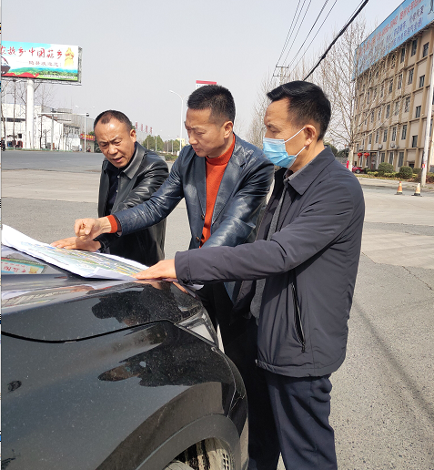 王笠一行实地考察了开发区铁路穿涵项目,随县污水处理厂改扩建工程